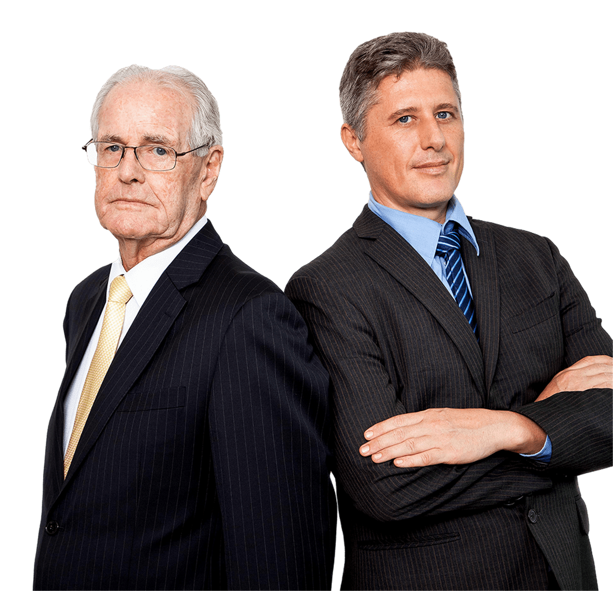 Two senior partners of Fraser Hartley & Co.